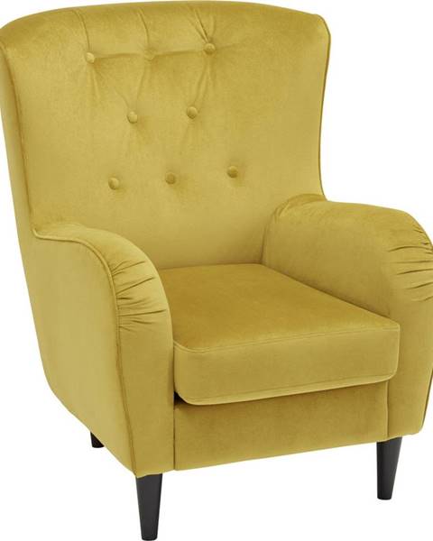 Žltá stolička Ambia Home