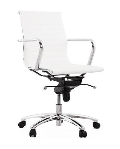 Biela kancelárská stolička Kokoon Michelin