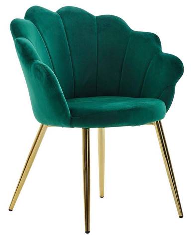 Zelená stolička Möbelix