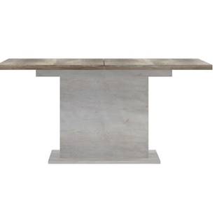 Jedálenský stôl DURO pínia biela/dub antik